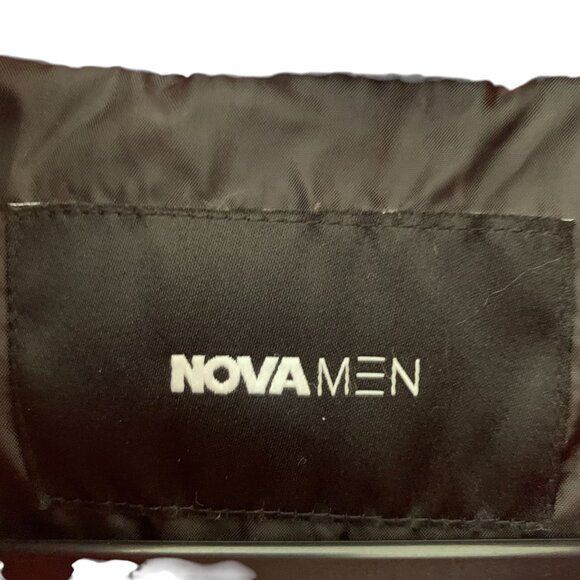 Nova Men XXL Red Puffer Jacket – Cozy Winter Bubble Coat - Picture 2 of 5